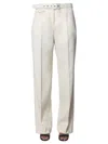 Givenchy Women's Pants With Belt In White