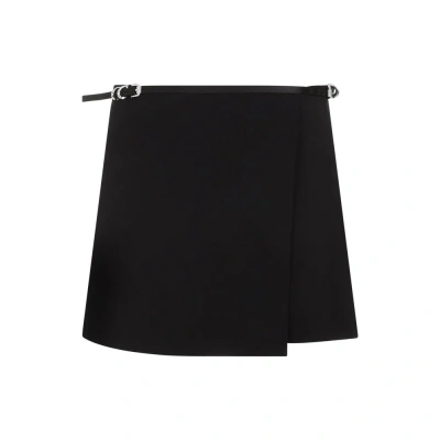 Givenchy Belted Wrap In Black