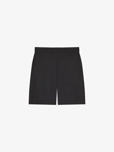 Givenchy Bermuda Shorts With 4g Detail In Black