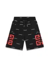 Givenchy 4g Logo-print Track Shorts In Black
