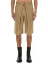 Givenchy Long Chino Bermudas In Sand