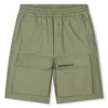 Givenchy Elasticated Bermuda Shorts In Green