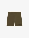 Givenchy Bermuda  Archetype En Molleton In Khaki