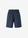 Givenchy Monogram 72 Jacquard Denim Bermuda Shorts