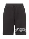 Givenchy Black Cotton Shorts In Black