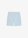 GIVENCHY BERMUDA SHORTS IN 4G COTTON TOWELLING