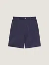 Givenchy Bermuda Shorts In Satin In Blue