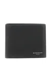 Givenchy Bi-fold Leather Wallet In Black