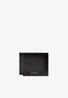 Givenchy Wallet In Monogram 72 Leather In Black