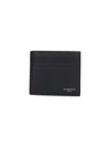 Givenchy Textured Leather Wallet With Coin Pocket In Black