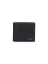 Givenchy Textured Leather Wallet With Coin Pocket In Black