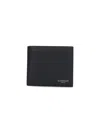 Givenchy Textured Leather Wallet With Coin Pocket In Black