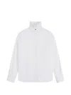 Givenchy Bib-front Oversized Blouse In White