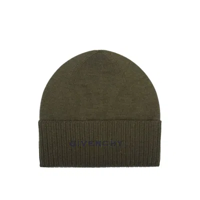 Givenchy Bicolor Wool Beanie