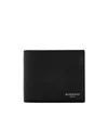 Givenchy Textured Leather Wallet With Coin Pocket In Black
