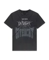 Givenchy Harness Graphic-print Cotton-jersey T-shirt In Gray