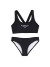 Givenchy Bikini Con Stampa Logo In Black