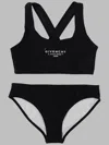 Givenchy Bikini Con Stampa Logo In Black