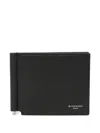 Givenchy Bill Clip 8cc Wallet In Black