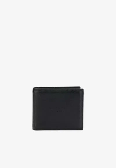 Givenchy Billfold Leather Wallet In Black