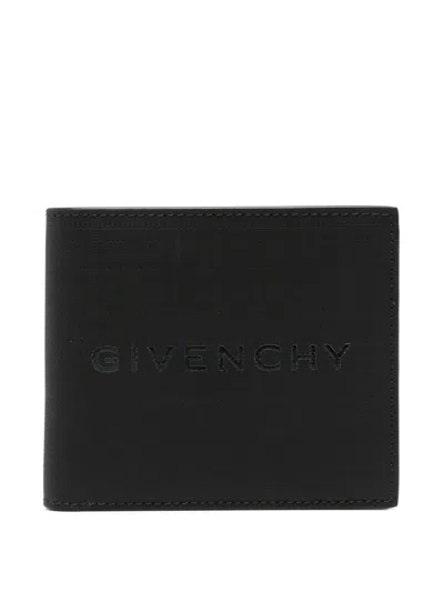 Givenchy Billfold Leather Wallet In Black