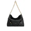 Givenchy Medium Voyou Chain Shoulder Bag In Black