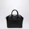 Givenchy Mini Antigona Box Leather Tote Bag With Two-way Carrying Option In Black