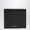 Givenchy Black Leather Wallet With Logo In Black