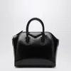 Givenchy Mini Antigona Box Two-way Leather Tote Bag In Black