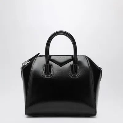 GIVENCHY GIVENCHY BLACK ANTIGONA MINI LEATHER BAG
