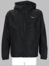 Givenchy Hooded Coat Featuring Practical Elastic Cuffs In Black