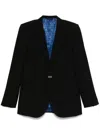 Givenchy Veste Slim En Laine Avec Clip 2g In Black