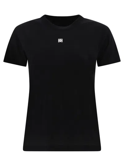Givenchy Black 4g Crewneck T-shirt For Women