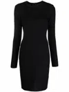 Givenchy Stretch Viscose Dress With 4g Jacquard Motif For Women In Black