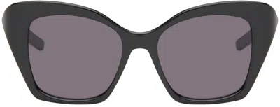 Givenchy Black 4g Liquid Sunglasses In Shiny Black / Smoke