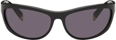 Givenchy Black 4g Liquid Sunglasses In Shiny Black/smoke