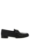 Givenchy Classic Lambskin Loafers With Ruched Detailing In Black