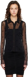 Givenchy Black 4g Shirt In 001 Black