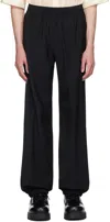 Givenchy Black 4g Trousers In 001-black