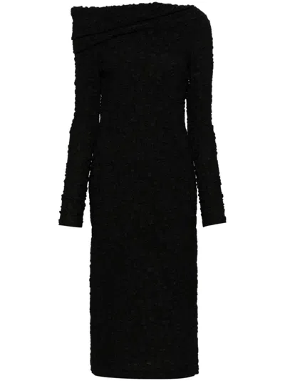 Givenchy Off-shoulder Maxi Dress In Black