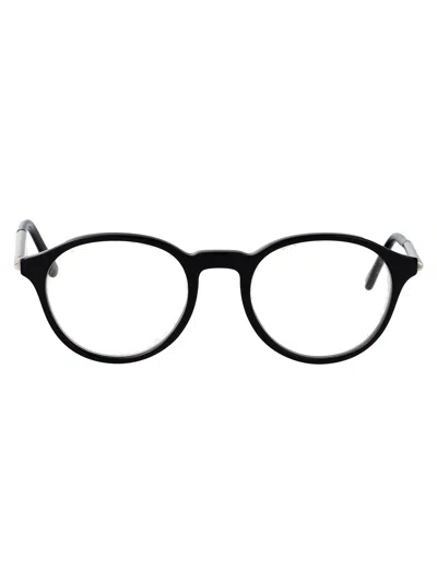 Givenchy Black Acetate Glasses In Yellow