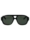 Givenchy Black Acetate Sunglasses In Black