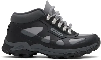 GIVENCHY BLACK & GRAY BOGS EDITION HIKING BOOTS