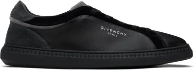 GIVENCHY BLACK & GRAY G SET SNEAKERS