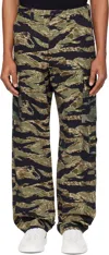 Givenchy Cargo Pants In Cotton With Camo Print In 960-multicolored