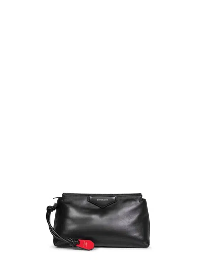 Givenchy Black Antigona Bomber Pouch