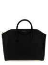 Givenchy Structured Mini Handbag In Full Grain Leather In Black
