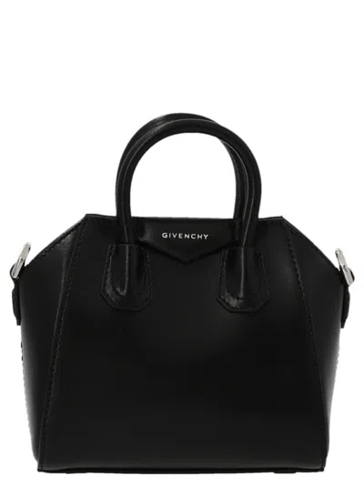 Givenchy Black Antigona Micro Satchel Bag