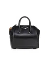 Givenchy Antigona Mini Leather Tote Bag In Black