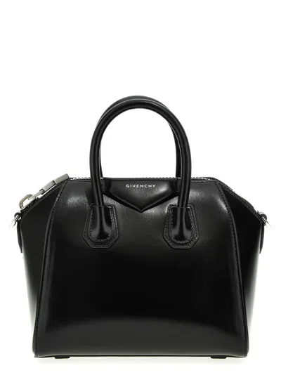 GIVENCHY BLACK ANTIGONA MINI HANDBAG